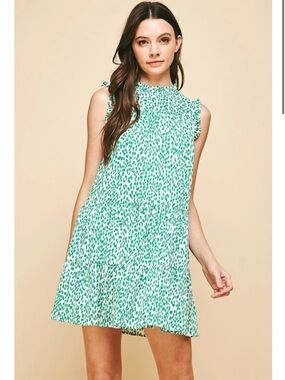 Green with Envy Mini Dress